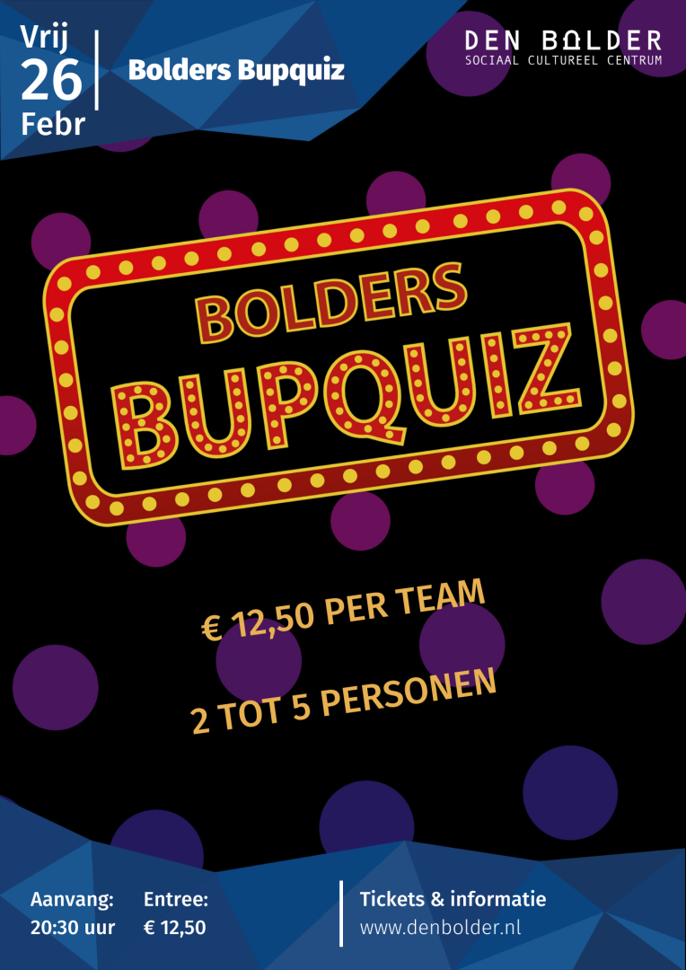 bupquiz_2027 Bolders Bupquiz 2027 - Den Bolder