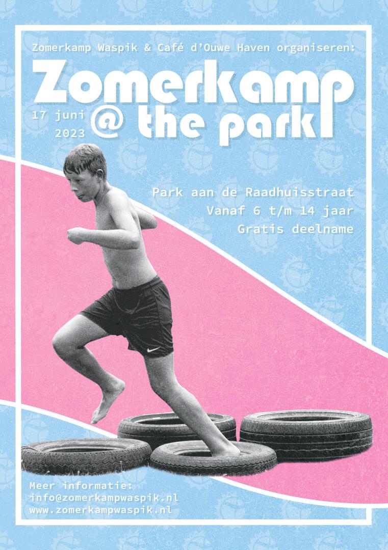 poster_the_park_2023 Zomerkamp - Den Bolder