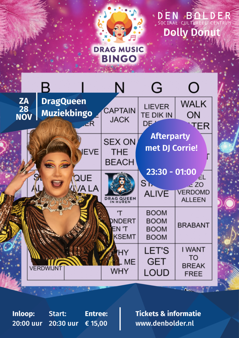 Drag Queen Muziekbingo 