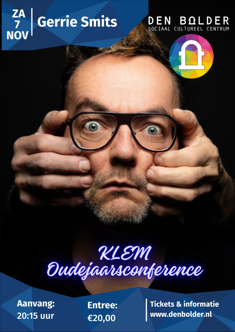 poster_gerrie_smits_-_klem_oudejaarsconference Agenda - Den Bolder